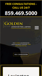 Mobile Screenshot of goldenlawoffice.com